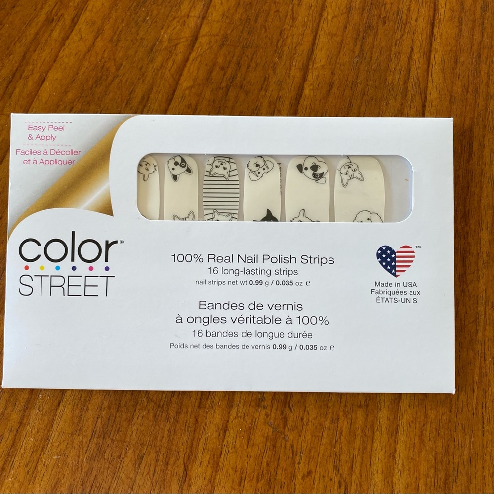Color Street Press-On Nail Polish Strip Overlays NWT “Friends Furever”